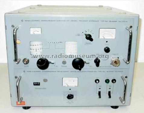 Normalfrequenz-Generator - Frequency Synthesizer XUC BN 444467; Rohde & Schwarz, PTE (ID = 2879489) Equipment