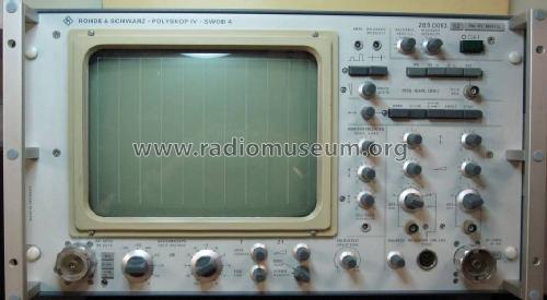 Polyskop SWOB 4 BN 289.0013.62; Rohde & Schwarz, PTE (ID = 1644855) Equipment