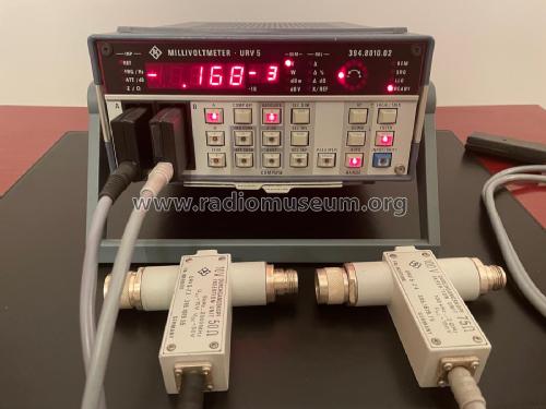 RF-Millivoltmeter URV5; Rohde & Schwarz, PTE (ID = 2736219) Ausrüstung