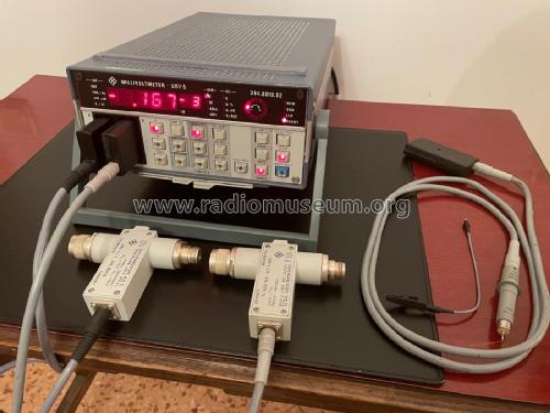 RF-Millivoltmeter URV5; Rohde & Schwarz, PTE (ID = 2736220) Ausrüstung