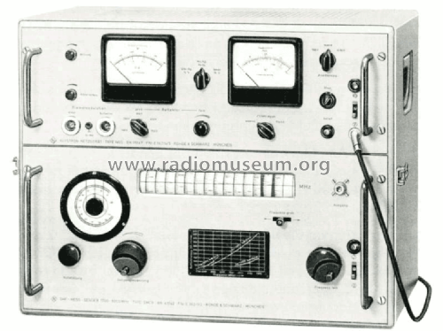 SHF-Mess-Sender SMCK BN 410420, 410430, 410440; Rohde & Schwarz, PTE (ID = 2671556) Equipment