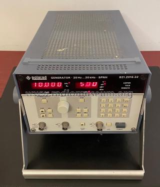 Generator 20 Hz ... 20 kHz SPNH 821.2016.32; Rohde & Schwarz, PTE (ID = 3040782) Equipment