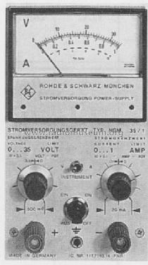 Stromversorgungsgerät DC Power Supply NGM Serie NGM7,5 / NGM15 / NGM35 / NGM70 / NGM280; Rohde & Schwarz, PTE (ID = 2167891) Equipment