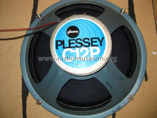 30 Watt, 12' Loud Speaker C12P Plessey; Plessey Rola/Plessey (ID = 2407600) Altavoz-Au