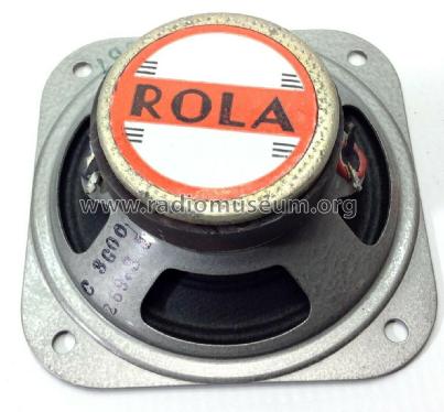 3 Watt, 3' Ferrite Loudspeaker. C3G; Rola Company AUS Pty (ID = 2435313) Speaker-P