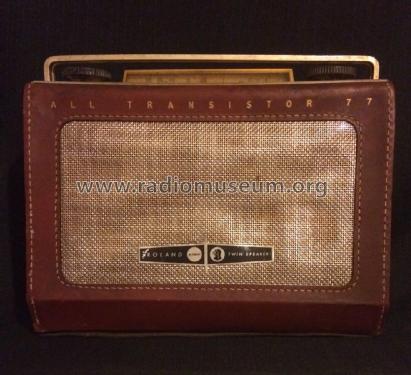 All Transistor 77 Twin Speaker 7TL; Roland Radio (ID = 2222346) Radio