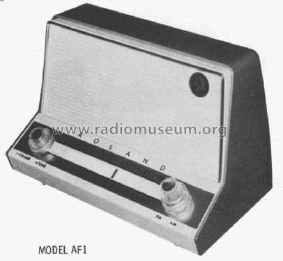 AF1 ; Roland Radio (ID = 588767) Radio