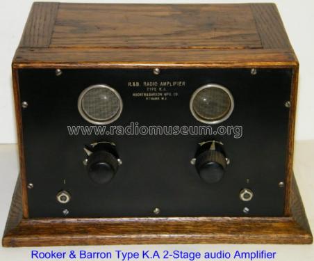 2-Stage Audio Amplifier KA; Rooker & Barron MFG. (ID = 940313) Ampl/Mixer