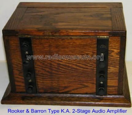 2-Stage Audio Amplifier KA; Rooker & Barron MFG. (ID = 940316) Ampl/Mixer