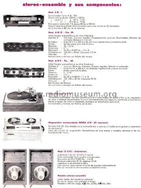 Amplificador Estereofónico AM 12+12W -59; Roselson, Acústica (ID = 3073117) Ampl/Mixer