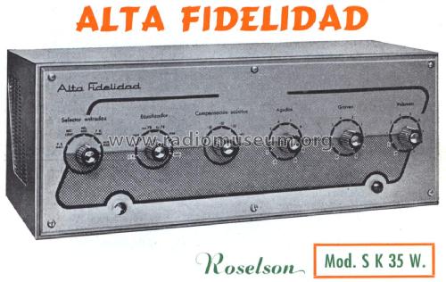 SK35W; Roselson, Acústica (ID = 1944458) Ampl/Mixer