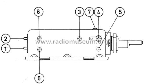 UHF Selector de Canales - Channel Selector / Tuner RU /69-T; Roselson, Acústica (ID = 2463468) Adattatore