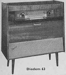 Diadem 63 Körting Ch= 24101; Rosita, Theo Schmitz (ID = 318571) Radio