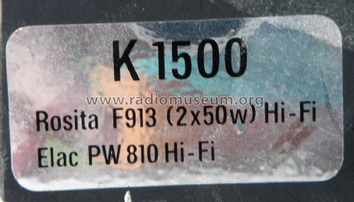 K1500; Rosita, Theo Schmitz (ID = 2773245) Radio