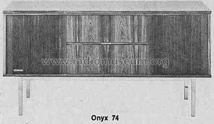Onyx 74 Ch= 8075; Rosita, Theo Schmitz (ID = 320400) Radio
