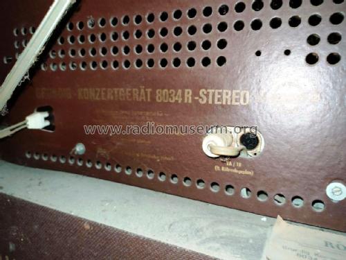 Romerk Grundig Konzertgerät 8034 R Stereo St/R; Rosita, Theo Schmitz (ID = 2769301) Radio