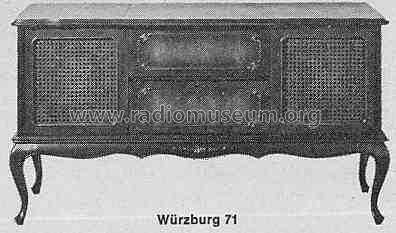 Würzburg 71 Ch= 8053; Rosita, Theo Schmitz (ID = 319161) Radio