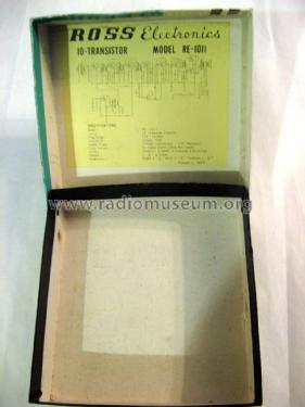 10 Transistor RE-1011; Ross Electronics (ID = 2324977) Radio