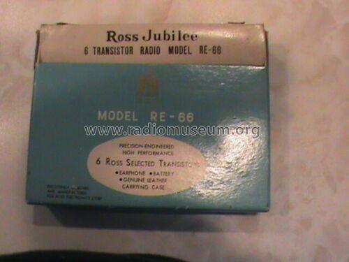 6 Transistor Jubilee RE-66; Ross Electronics (ID = 2617932) Radio