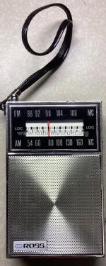 AM/FM 1012; Ross Electronics (ID = 2899794) Radio