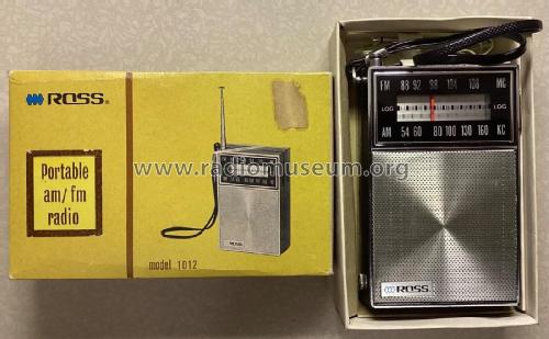 AM/FM 1012; Ross Electronics (ID = 2899797) Radio