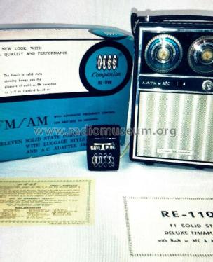 AM/FM W AFC Companion RE-1100; Ross Electronics (ID = 2719106) Radio