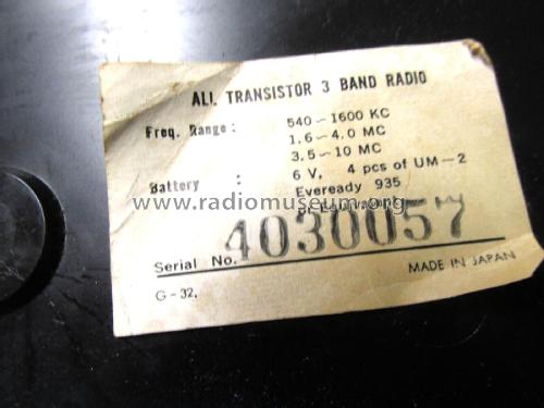 AM MB SW 3 Band 8 Transistor Magnifique 820 ; Ross Electronics (ID = 2808986) Radio