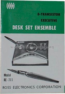 Executive RE-711 ; Ross Electronics (ID = 1111835) Radio