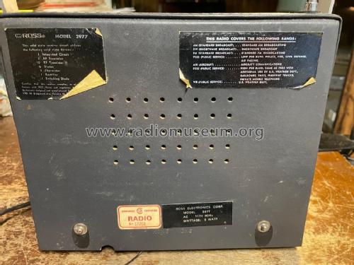 IC 7 Band Solid State AC-DC 2977; Ross Electronics (ID = 2840007) Radio