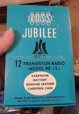 Jubilee 12 Transistor RE-121; Ross Electronics (ID = 2809207) Radio