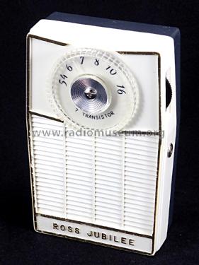 Jubilee 7 Transistor RE-777 Ch= PC-101777; Ross Electronics (ID = 2166400) Radio