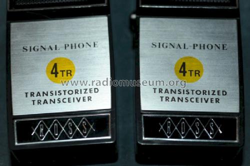 Signal Phone Transistorized Transceiver 4TR RE-334N; Ross Electronics (ID = 1327142) Ciudadana