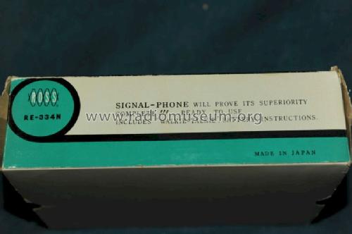 Signal Phone Transistorized Transceiver 4TR RE-334N; Ross Electronics (ID = 1327149) Ciudadana