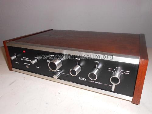 Stereo Amplifier OTL-2200; Rota Corp. Risui (ID = 2365704) Ampl/Mixer