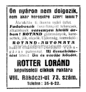 Automata ; Rotand Rádió; (ID = 2473661) Radio part