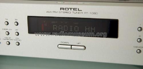 AM/FM Stereo Tuner RT-1080; Rotel, The, Co., Ltd (ID = 1087221) Radio
