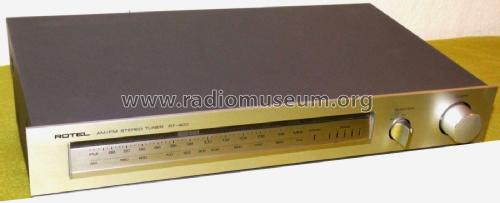 AM/FM Stereo Tuner RT-400; Rotel, The, Co., Ltd (ID = 2079403) Radio