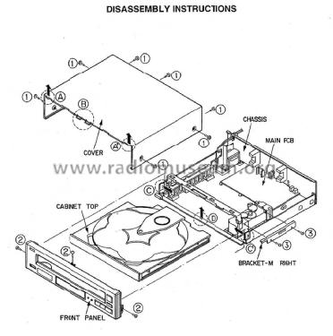 CD Multidisc Changer RCC-935; Rotel, The, Co., Ltd (ID = 1779373) Enrég.-R