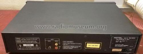 Compact Disc Player RCD-865BX; Rotel, The, Co., Ltd (ID = 2349643) Ton-Bild