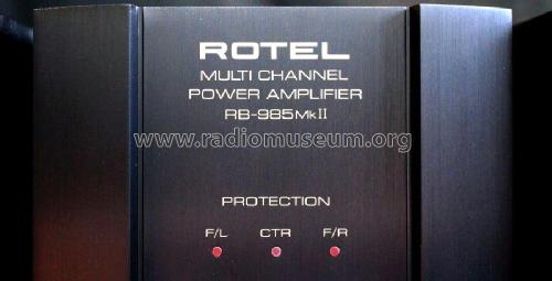 Multi Channel Power Amplifier ; Rotel, The, Co., Ltd (ID = 2365630) Ampl/Mixer