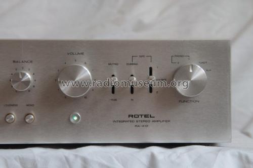 Integrated Stereo Amplifier RA-412; Roland Electronics (ID = 1858500) Ampl/Mixer