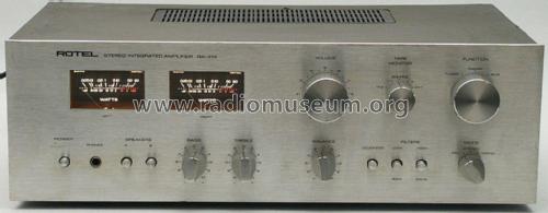 Stereo Integrated Amplifier RA-414; Rotel, The, Co., Ltd (ID = 1964500) Ampl/Mixer