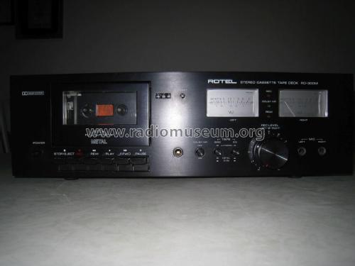 Stereo Cassette Tape Deck RD-300M; Rotel, The, Co., Ltd (ID = 2039412) R-Player