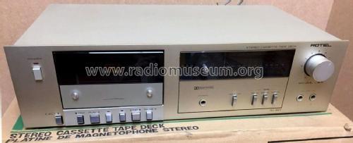 Stereo Cassette Tape Deck RD-820; Rotel, The, Co., Ltd (ID = 2158030) R-Player