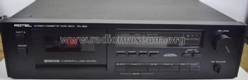 Stereo Cassette Tape Deck RD-855; Rotel, The, Co., Ltd (ID = 2367301) R-Player