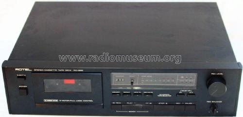 Stereo Cassette Tape Deck RD-855; Rotel, The, Co., Ltd (ID = 2367303) R-Player