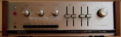 Solid State Stereo Amplifier RA-610; Roland Electronics (ID = 1964518) Ampl/Mixer