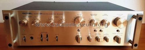 Stereo DC Control Amplifier RC-2000; Rotel, The, Co., Ltd (ID = 2073090) Ampl/Mixer