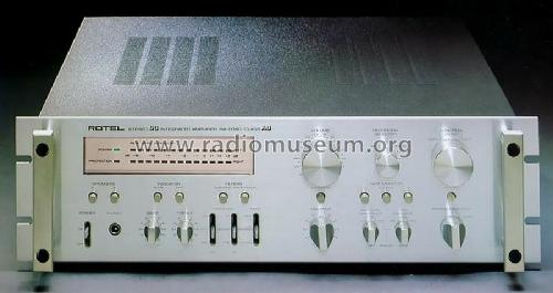 Stereo DC Integrated Amplifier RA-2040 Class AB; Rotel, The, Co., Ltd (ID = 646762) Ampl/Mixer