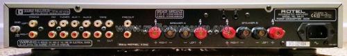 Stereo Integrated Amplifier RA-01; Rotel, The, Co., Ltd (ID = 2073494) Ampl/Mixer